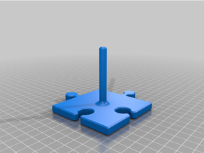 Puzzle Stand Recorder 3d print model - Mito3D
