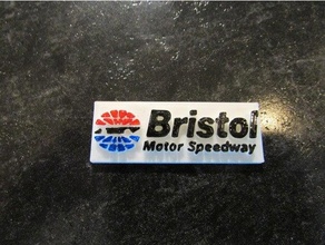 Bristol moteur speedway nascar courses 3d print model - Mito3D