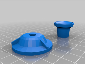 ancien Chevy radio boutons 3d print model - Mito3D