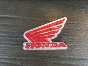 Honda Flügel crf dreckiges Fahrrad Jesus 3d print model - Mito3D