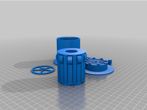 eixo ohne Grovers personalizado 3d print model - Mito3D