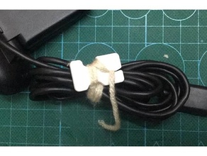 jig-tie cable tie management storage 3d print model - Mito3D