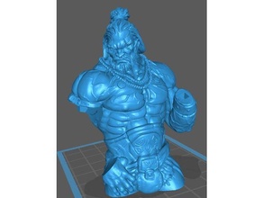 cholon barbarian 3d print model - Mito3D