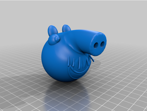 peppa cerdo 3d print model - Mito3D