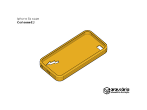 iphone 5s flex case 5 tpu 3d print model - Mito3D