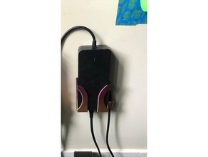 wall mount lacroix prototipo evolve 4amp charger electric skateboard esk8 3d print model - Mito3D