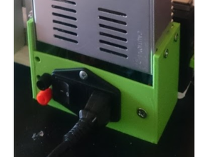power supply cover v1 3d print model - Mito3D