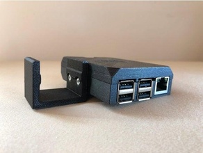 prusa mini - raspberry pi 3b case mounting 3d print model - Mito3D