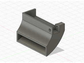 flsun print cooler air deflector v1 3d print model - Mito3D