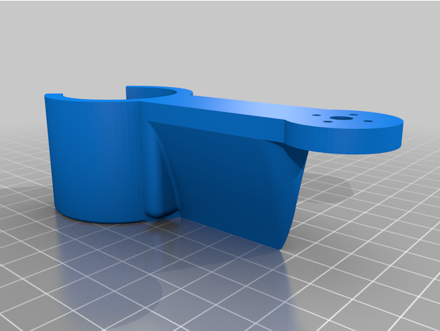 motor mount decoy duck 3D print model - Mito3D
