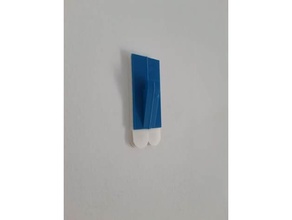 incorniciato manifesto paiting parete gancio lato nastro arte specchio pittura appendiabiti 3d print model - Mito3D