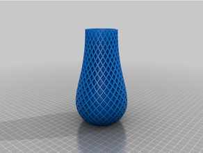 decorative vase 001 3d print model - Mito3D