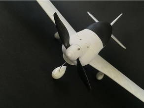rc avión tl corriente fuselaje aeronave fpv avion rcplane escala modelo 3d print model - Mito3D