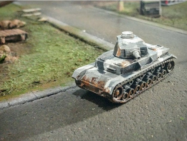 Panzer iv easyprint 3D print model - Mito3D