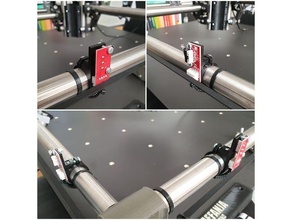 mpcnc 25mm Schalter Klammern Bigtreetech skr Endstation Halter Unterstützung montieren Halterung Grenze 525 add on hinzufügen 3d print model - Mito3D