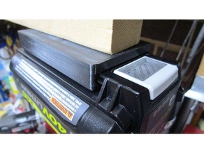 ryobi 40v battery holder 3d print model - Mito3D