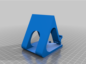 phone stand support iphone smartphone holder 3d print model - Mito3D