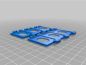 sd card flip case - remix 3x 3d print model - Mito3D