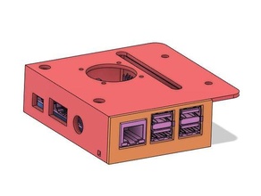 ender 3 raspberry pi case octoprint 3d print model - Mito3D