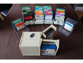 floppy disk storage box key 3d print model - Mito3D