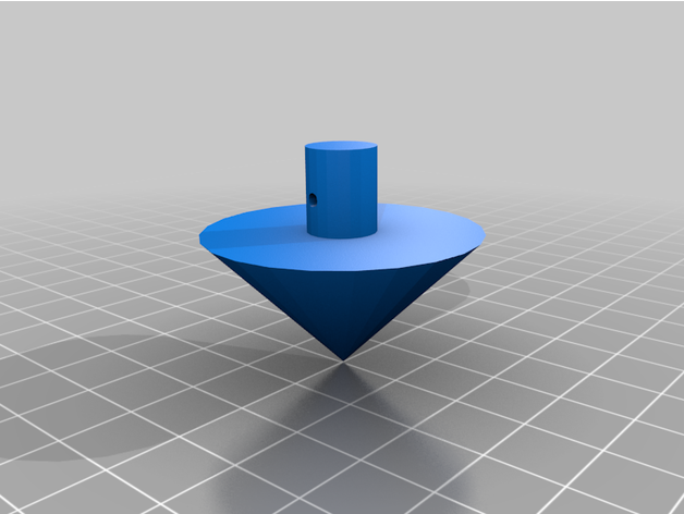 basic spin 3D print model - Mito3D