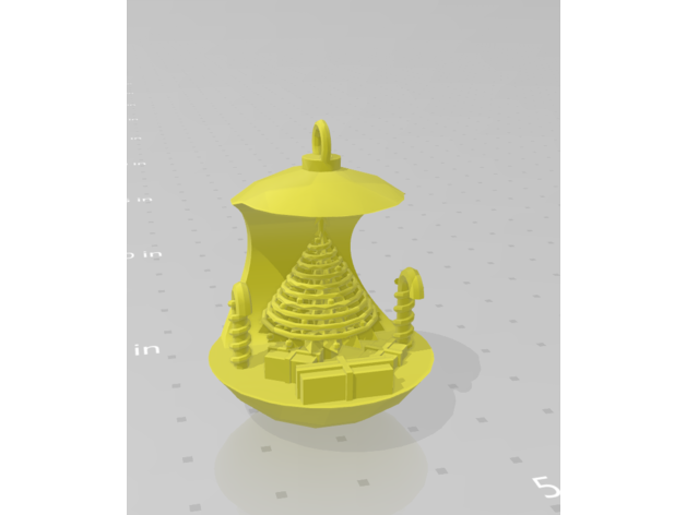 Natale albero ornamento 3D print model - Mito3D