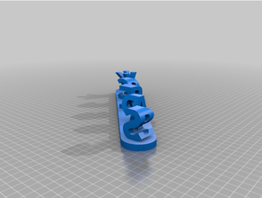 personnalisé 3d ambigramme 3d print model - Mito3D