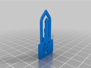 Schlüssel Anmerkungen Papier Clip 3d print model - Mito3D
