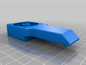 adimlabs gantry cooler fan mount volcano hotend duct 3d print model - Mito3D