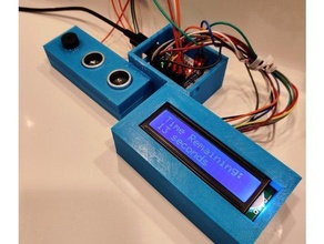 arduino hand wash timer lcd 16x2 3d print model - Mito3D