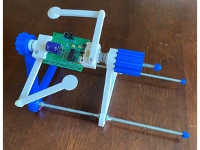 pcb holder remix helping-hands helping hand workbench 3d print model - Mito3D