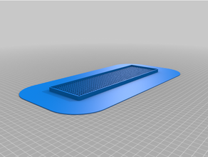 customized ventilation grid 3d print model - Mito3D