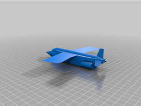 fighter jet mkii 3d print model - Mito3D