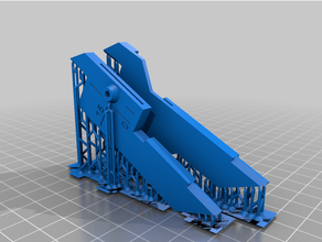 étrier acier règle 3d print model - Mito3D