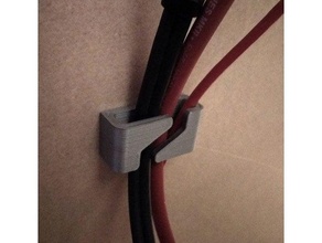 Panel montieren Kabel Halter Unterstützung 3d print model - Mito3D