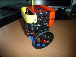 alternative wheel b-robot openscad 3d print model - Mito3D