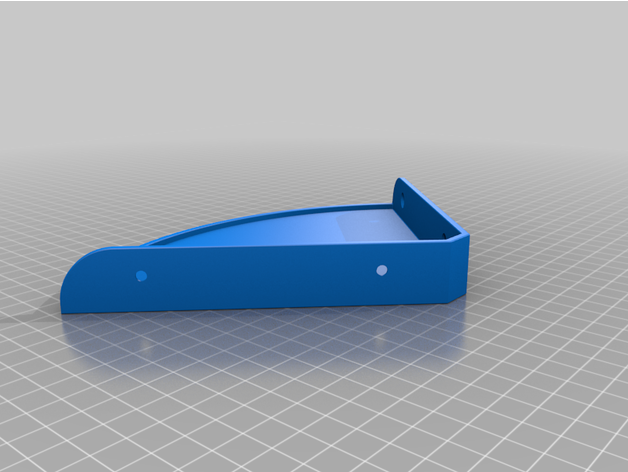 corner shelf 3D print model - Mito3D