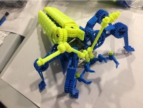 Lego técnica insectoideo partes 3d insecto compatible 3d print model - Mito3D