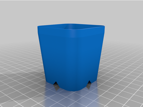 growpot's flower pot grow plant pots 3d print model - Mito3D