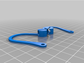 elma kulaklık klips 3d print model - Mito3D