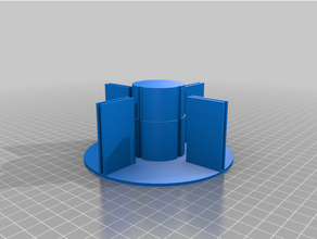 customized rocket fin alignment jig 3d print model - Mito3D