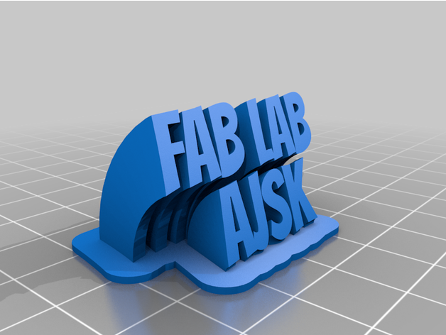 fablab özelleştirilmiş 3D print model - Mito3D