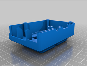 case + vent holes scrap plastic blocker shroud 3d print model - Mito3D