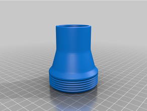 Adapter intex Schwimmbad Schlauch 3d print model - Mito3D