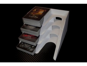 Nemesis Tafel Spiel Karte Halter Unterstützung Deck Ärmel 3d print model - Mito3D