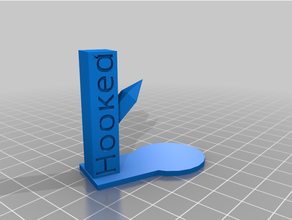 hooked marker - dead 3d print model - Mito3D