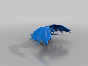 xeno'jiiva 2 dragon mhw monster hunter xeno xenojiiva 3d print model - Mito3D