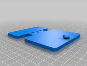 mp yapıcı seç v2 ekran örtmek kılıf menteşeli modlar monoprice Makerselect 3d print model - Mito3D
