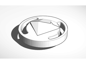 invincible white diamond beyblade burst layer steven universe 3d print model - Mito3D