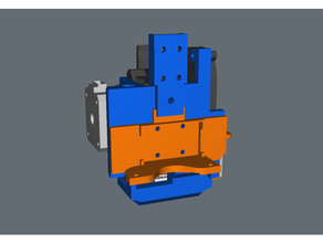 adimlab bmg e3d v6 kurmak doğrusal raylar yeniden düzenleme 3d print model - Mito3D